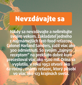 Nikdy sa nevzdávajte