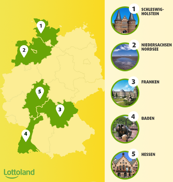 Die glücklichsten Regionen Deutschlands