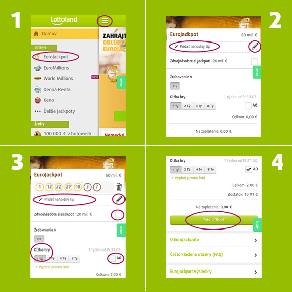 Ako tipovať loto: od registrácie až po overenie tipu 