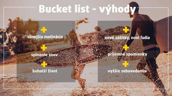 Chcete si splniť svoje sny? Vytvorte si bucket list