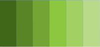 Farbskala grün