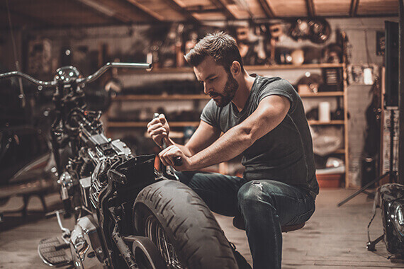 バイクの修理人