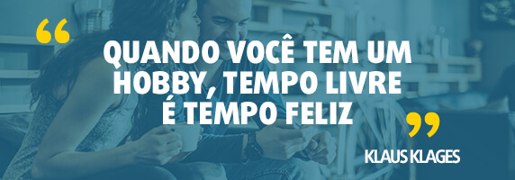 Frase sobre tempo livre e hobby - Klaus Klages