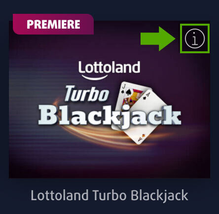 Turbo Blackjack online im Lottoland spielen