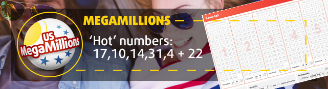 MegaMillions Lucky Lottery Numbers