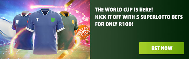 Get 5 Superlotto bets for R100