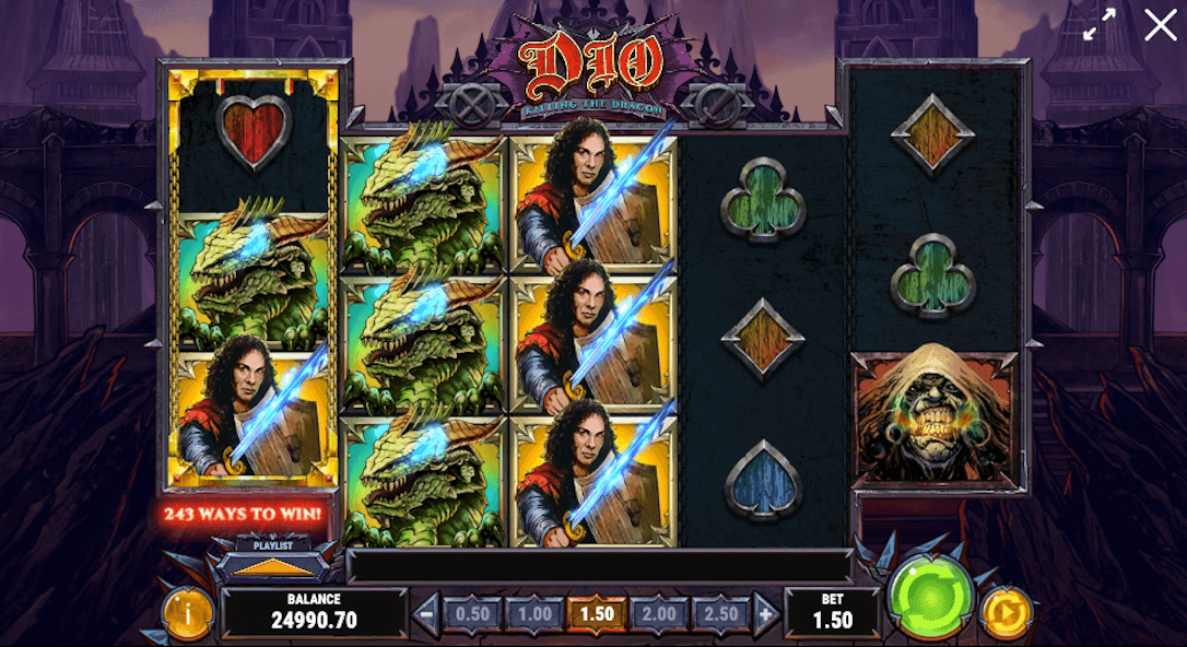 A popular Play N Go slot, Dio – Killing the Dragon