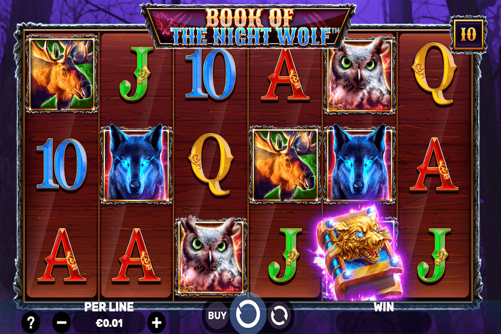 Book of the night wolf slot