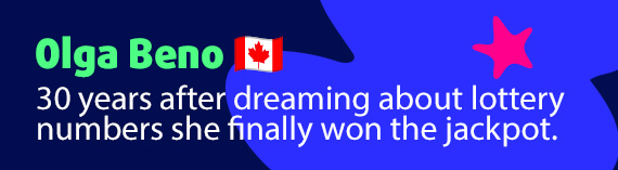 Lotto winner Olg Beno's story