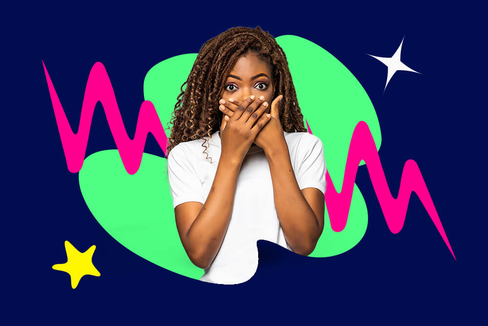 a woman, shocked after reading about special payouts