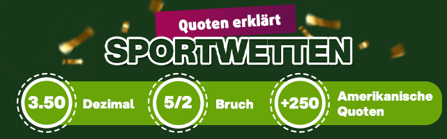 Übersicht der verschiedenen Arten von Sportwetten-Quoten
